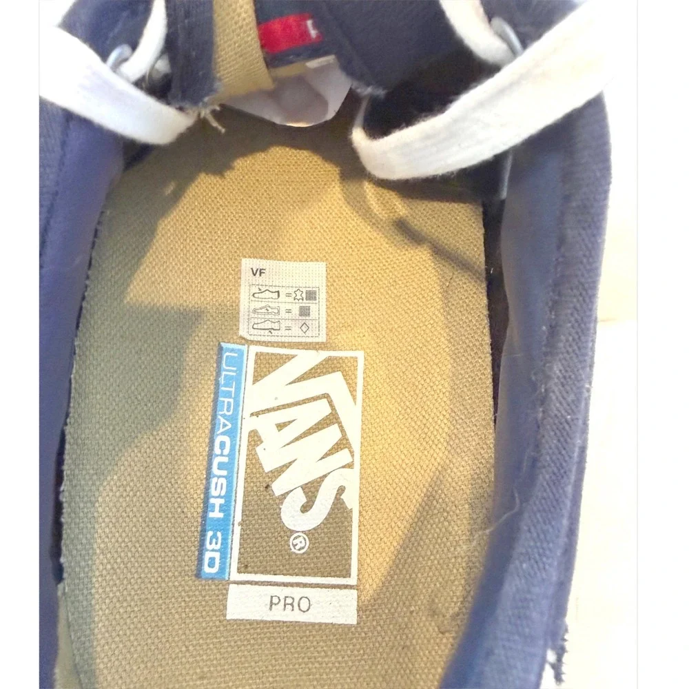 Vans Chima Pro 2 Navy Blue Gum White Skate Sneakers Shoes Men Size 12 New no Box